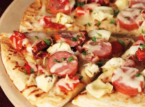 Pizza Romano Recipe with Sausage