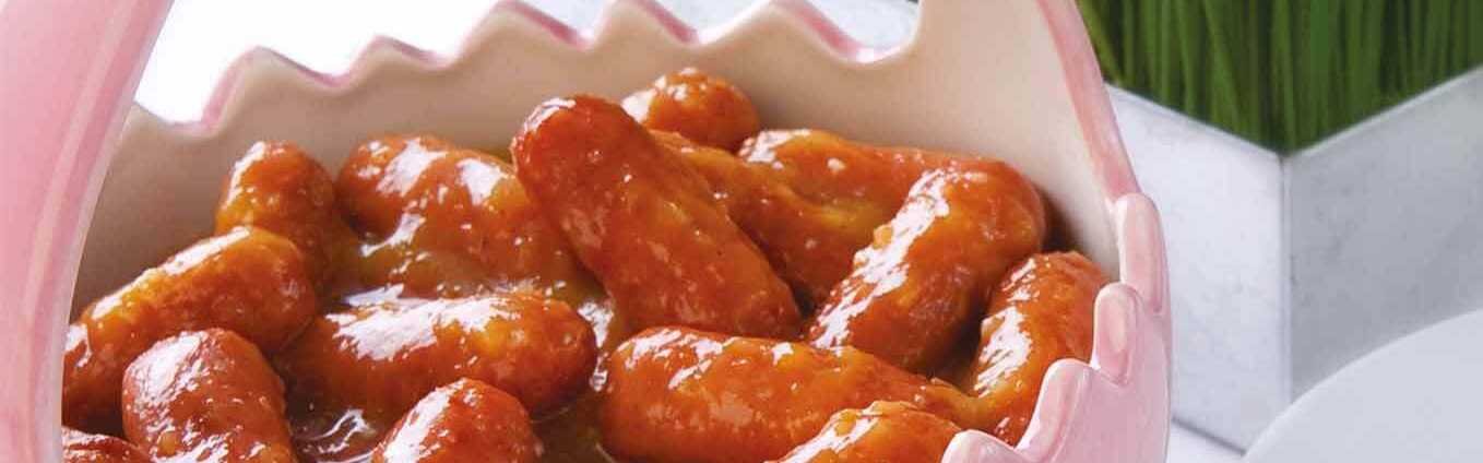 Lit'l Smokies® Sausage in Peach BBQ Sauce