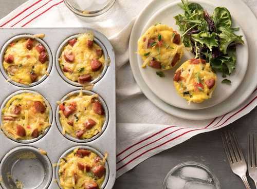 Mini Hillshire Farm® Smoked Sausage and Potato Frittatas