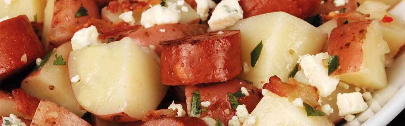 Blue Cheese Bacon Potato Salad