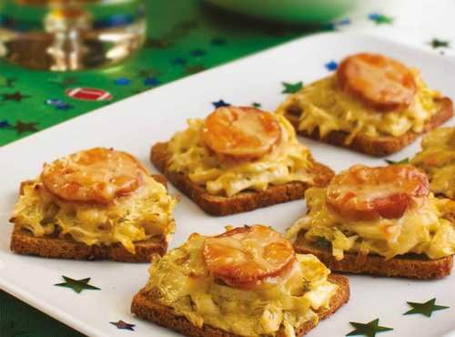 Mini Reubens Recipe and Slaw